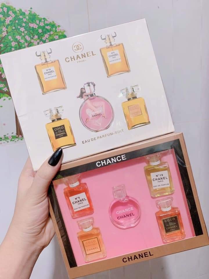Set hộp 5 chai nước hoa