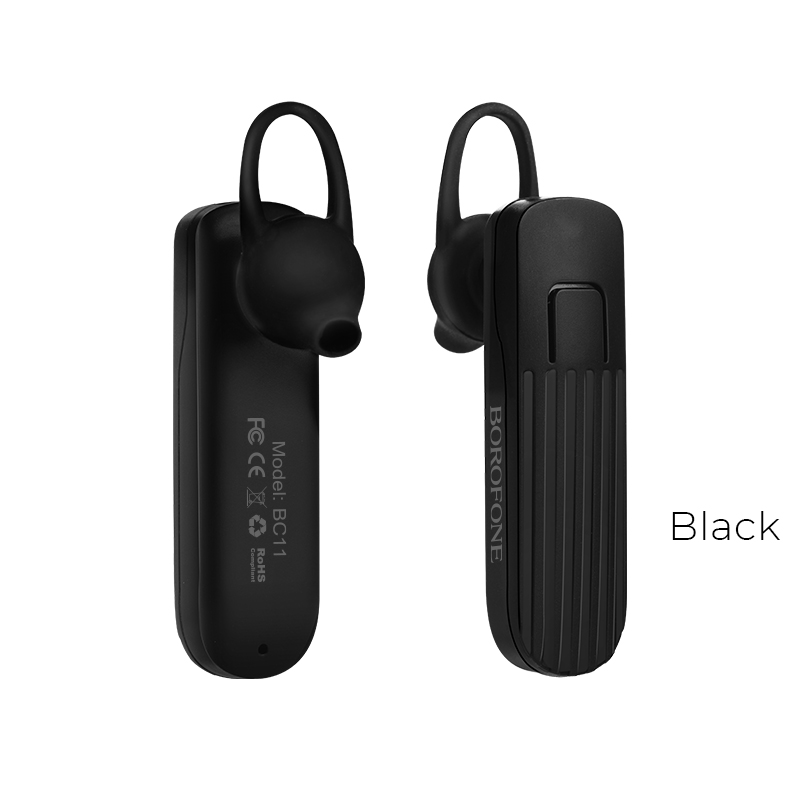 Tai nghe Bluetooth hỗ trợ mic và công nghệ hủy tiếng ồn Thời gian đàm thoại 4 giờ Thời gian chờ 120 giờ Borofone BC11