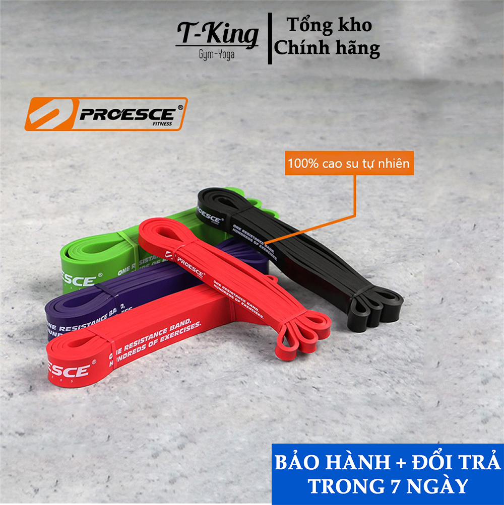 Dây Cao su Kháng Lực Powerband Tập Toàn Thân Chính hãng Process Cực bền