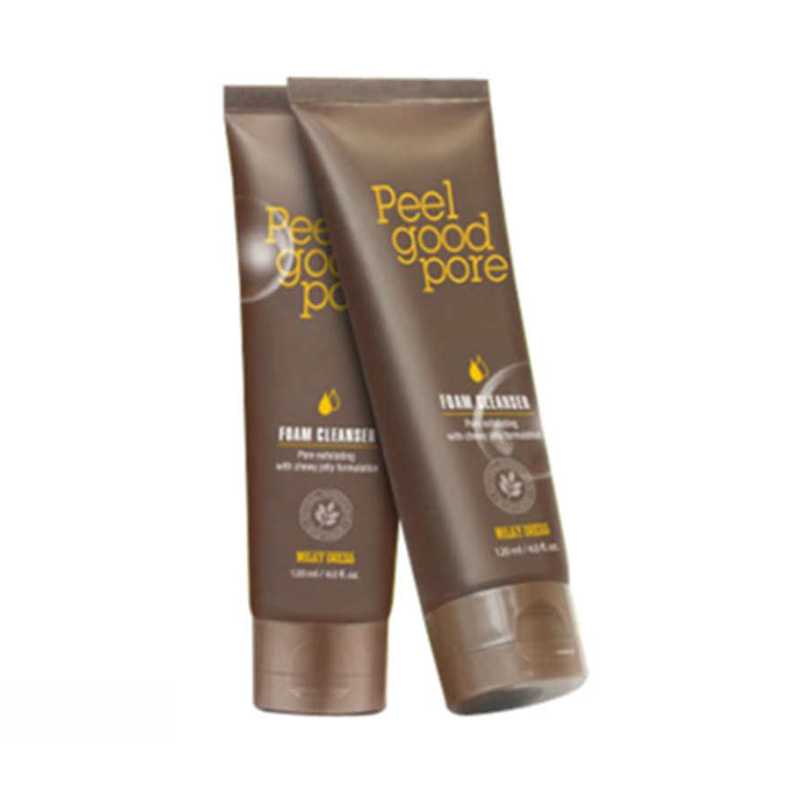 Sữa rửa mặt làm trắng da và loại bỏ bào chết Milky Dress Peel Good Pore Foam Cleanser 120ml
