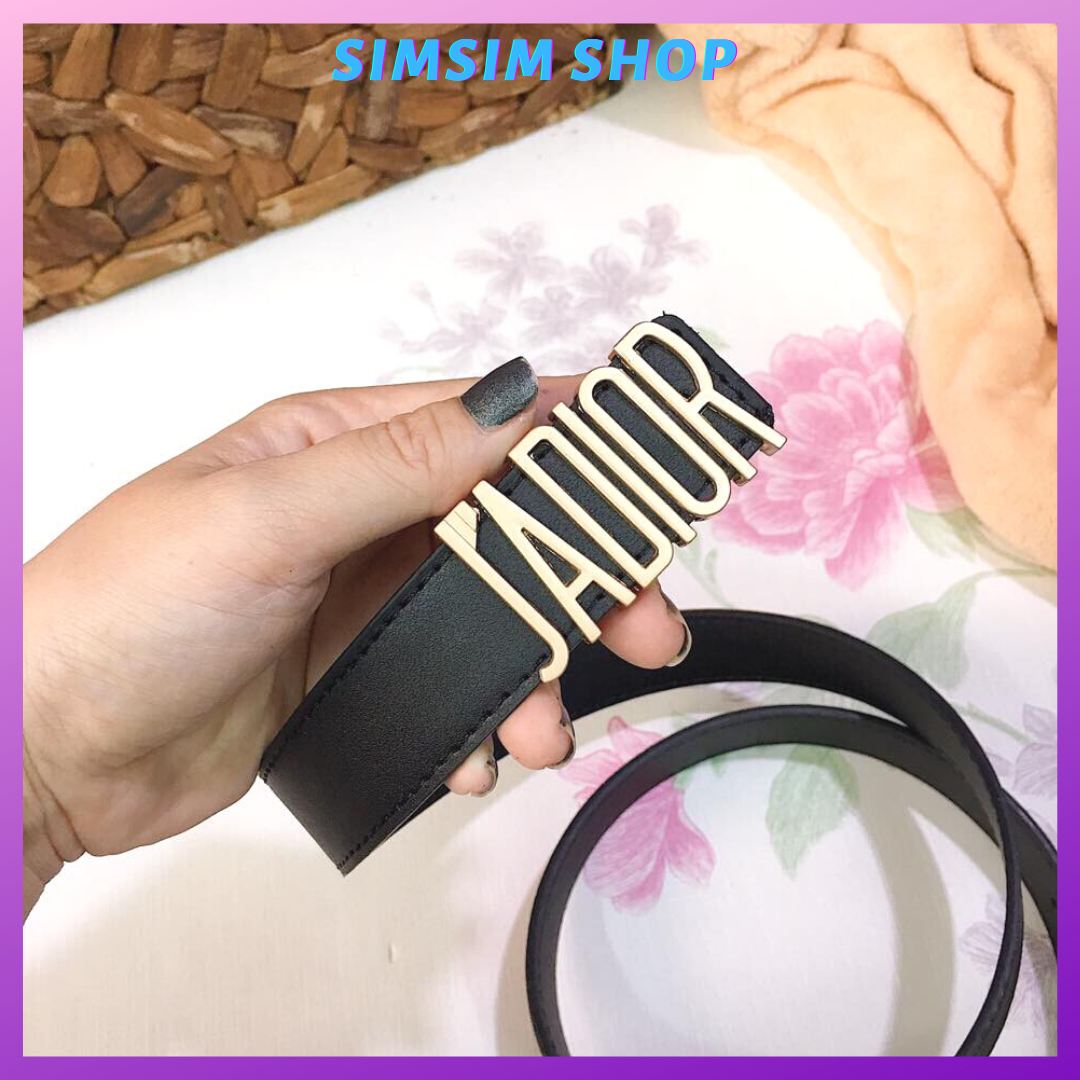 Thắt lưng nữ jadior - dây nịt jadior loại đẹp sang chảnh phối áo quần đủ kiểu
