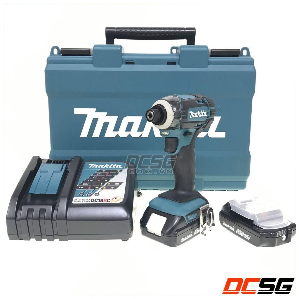 Máy vặn vít 165n.m dùng pin 18v makita dtd149rae