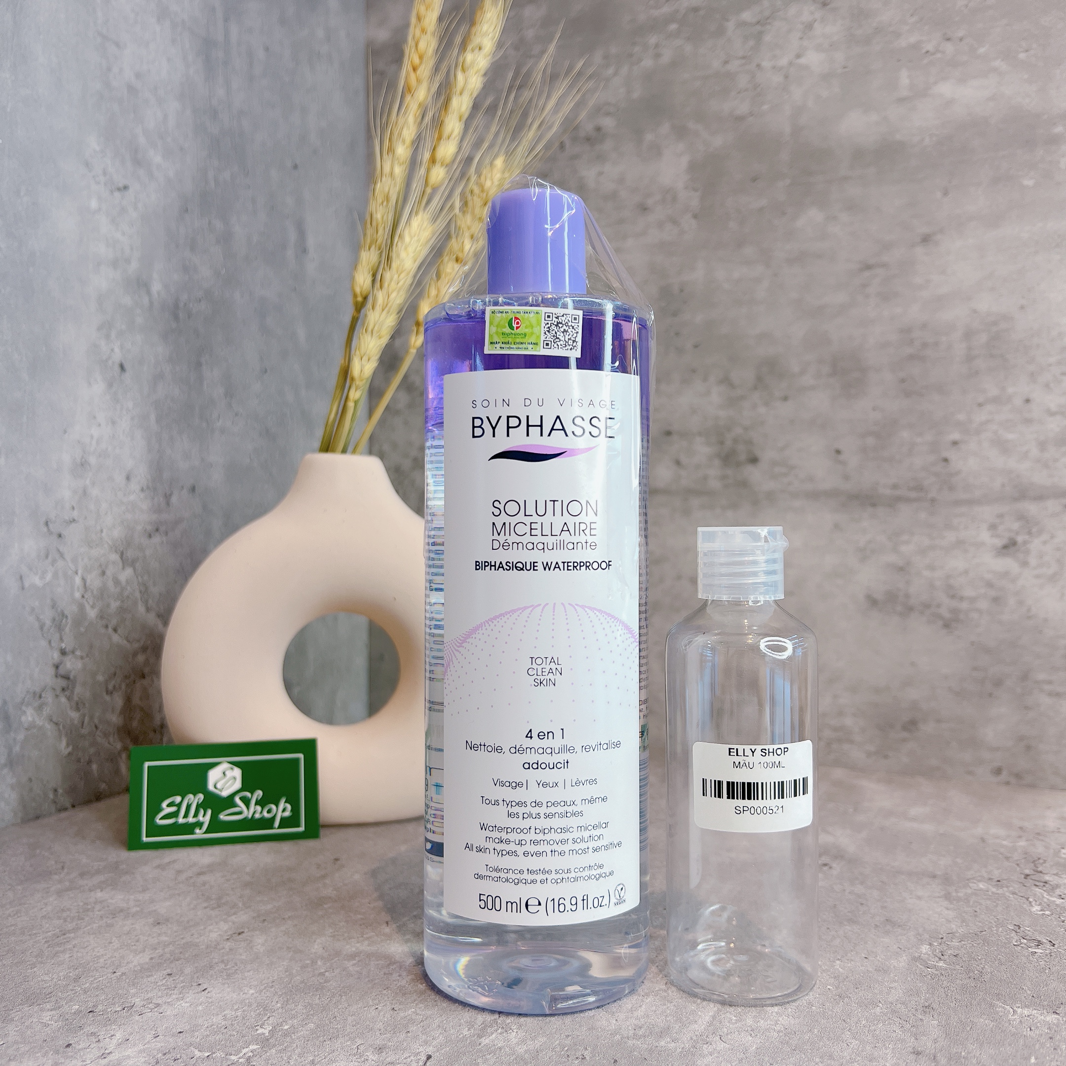 Nước Tẩy Trang Byphasse Solution Micerallaire Face 500ml