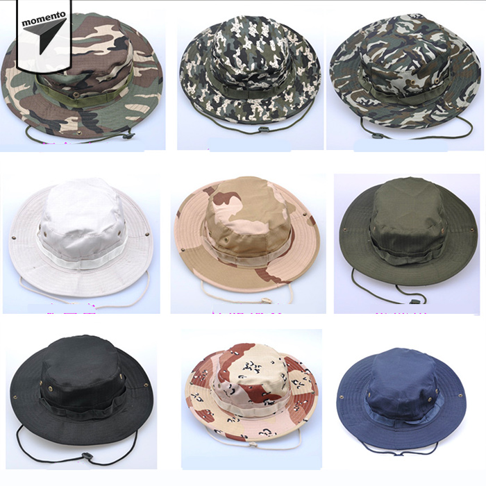 [HCM]Nón Lính Rộng Vành Bucket Hat Camo