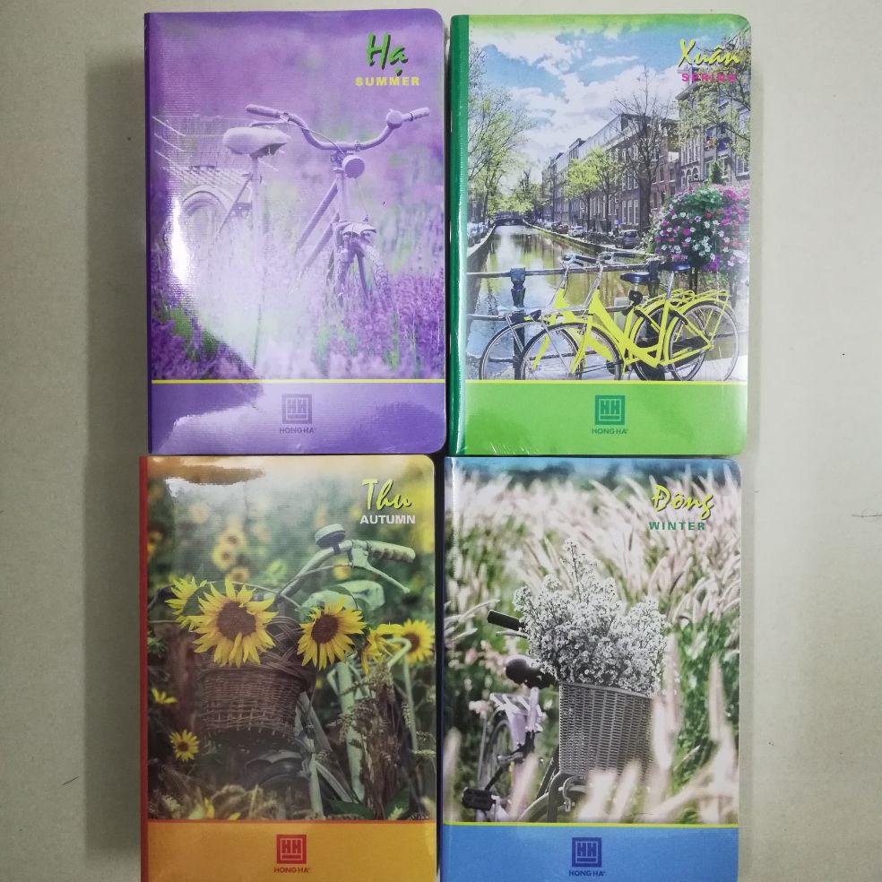 Vở kẻ ngang hồng hà 300 trang
