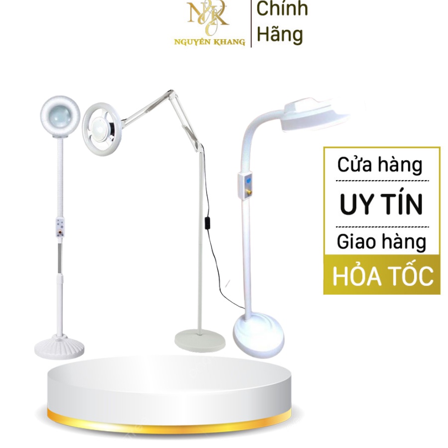Đèn led 120 bóng siêu sáng đèn chân nhẹ chân nặng dành cho spa, phun xăm, nối mi