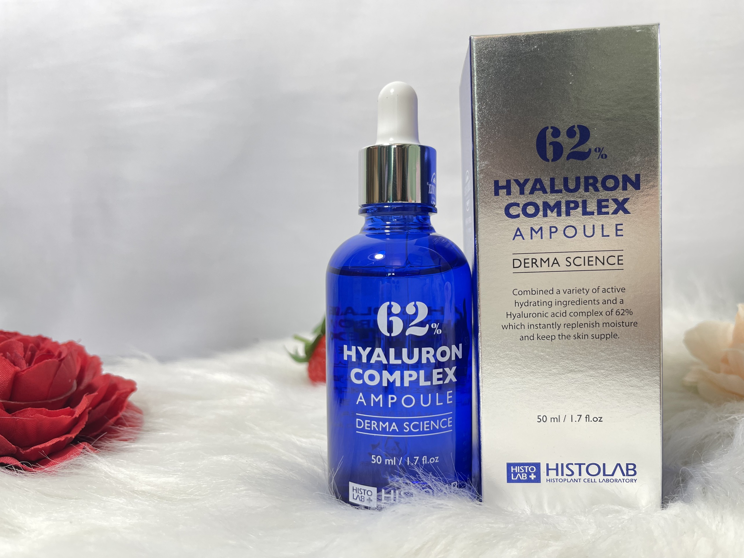 Hyaluron complex ampoule 62% - tinh chất cấp ẩm thiết yếu cho da 50ml