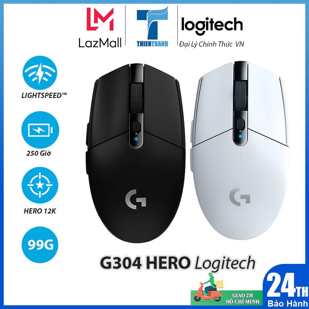 Chuột Chơi Game Không Dây Logitech G304 LIGHTSPEED - Chính hãng phân phối
