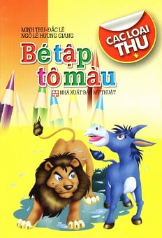 Fahasa - bé tập tô màu: các loại thú