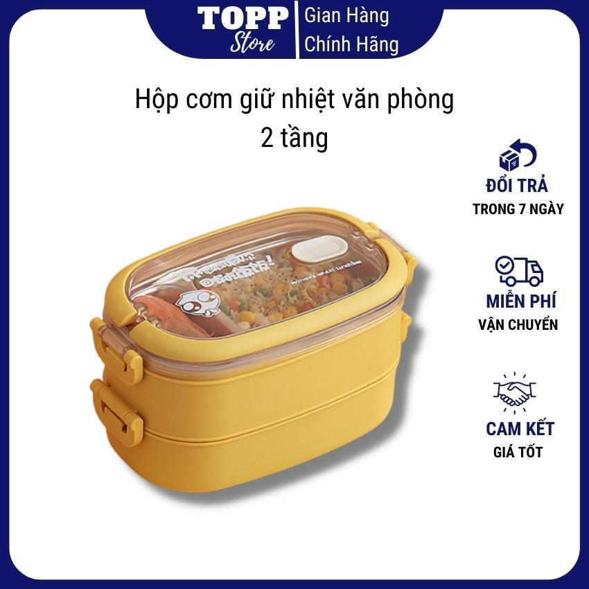 Hộp cơm giữ nhiệt 2 tầng, hộp cơm giữ nhiệt inox 304, hộp cơm giữ nhiệt văn phòng, hộp cơm giữ nhiệt phong cách hàn quốc, bộ hộp cơm giữ nhiệt văn phòng, hộp cơm giữ nhiệt dung tích lớn