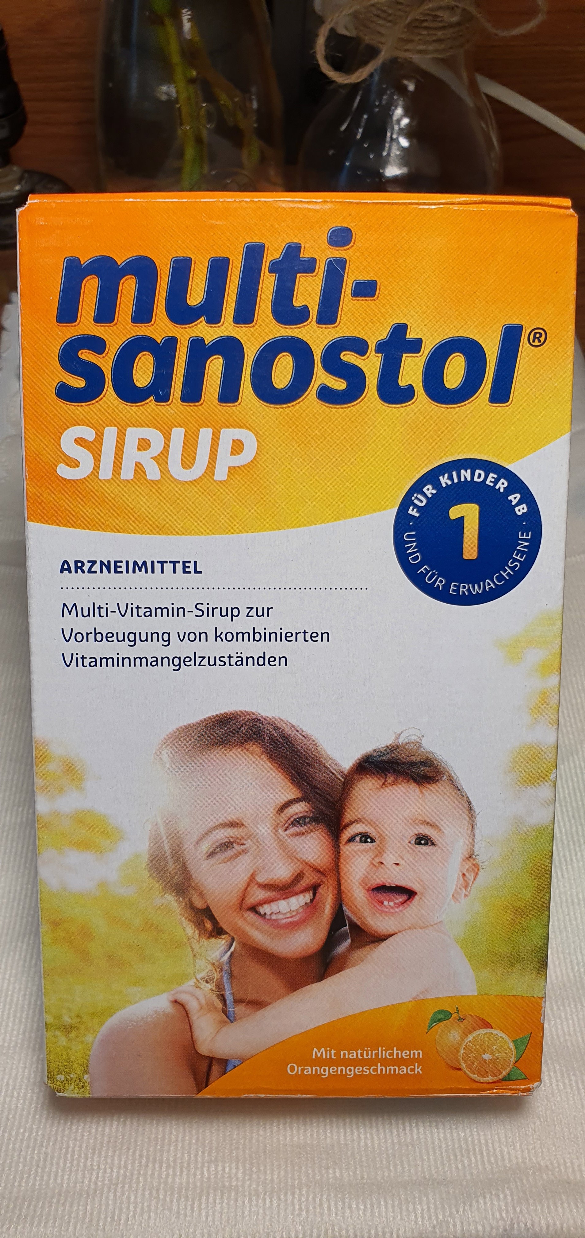 Siro tổng hợp multi - sanostol cho trẻ từ 1 đến 8 tuổi- chính hãng 100%- hsd 08/2023