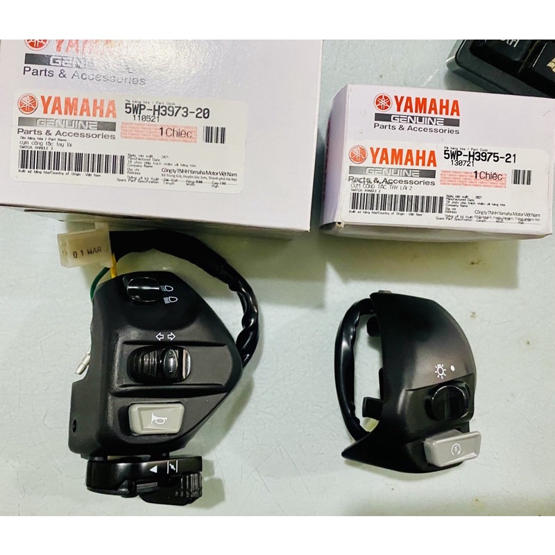 Cùm công tắc yamaha Mio, jupiter mx chính hãng