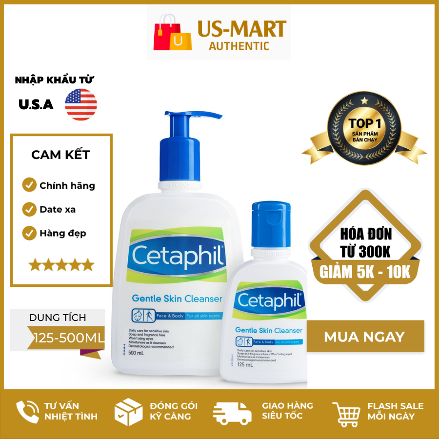 Sữa Rửa Mặt Cetaphil Gentle Cleanser