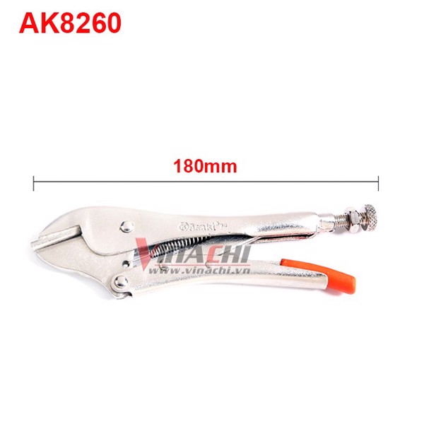 Kìm chết asaki ak8260 - 7in - 1 cái