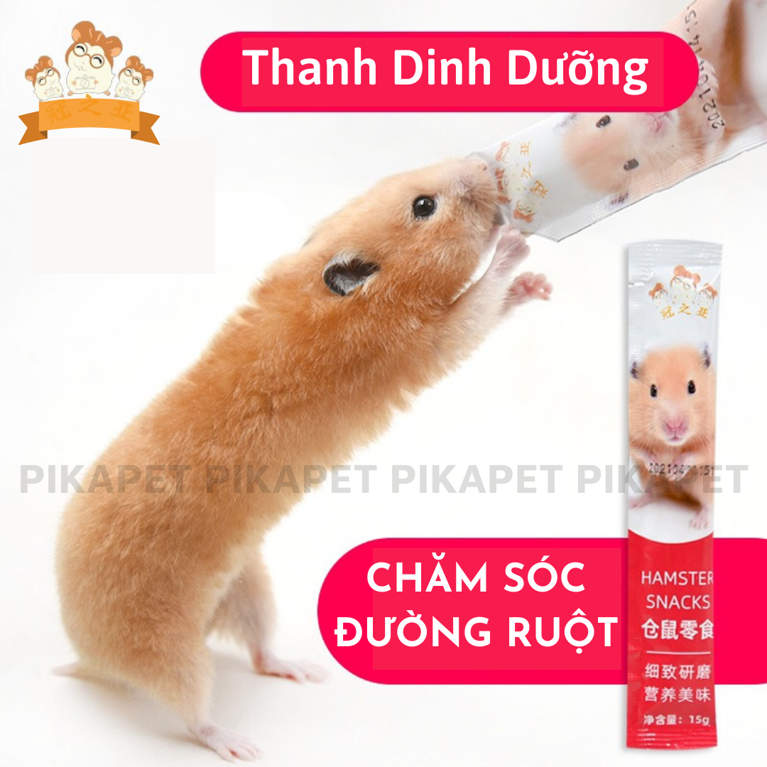 Thức ăn cho hamster, thanh dinh dưỡng PIKAPET bồi bổ cho hamster