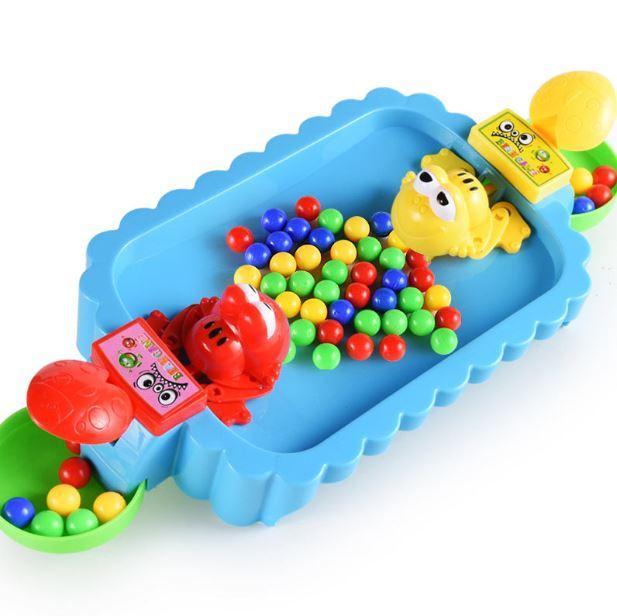 Bộ Đồ chơi Ếch Gắp Bi HUNGRY FROG - Đồ chơi Ếch Ăn Kẹo loại LỚN trò chơi siêu vui nhộn, hấp dẫn dành cho bé