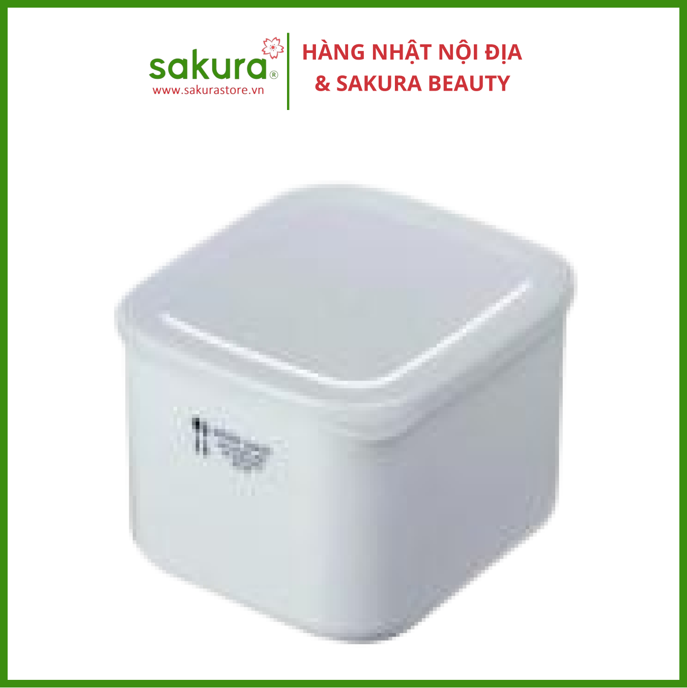 Hộp nhựa đựng thực phẩm White Pack 1L- Hàng Nhật nội địa