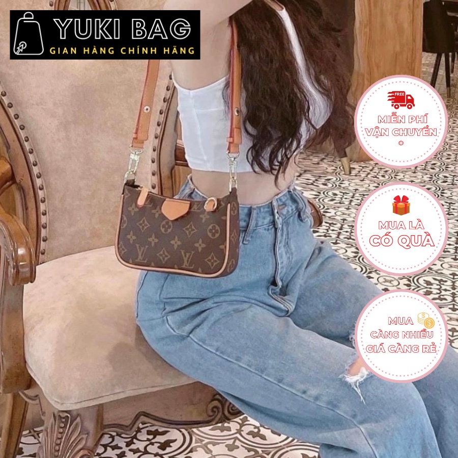 Túi xách nữ đeo chéo, đeo vai Yuki Bag túi đi chơi, đi học, da size 20cm YB028