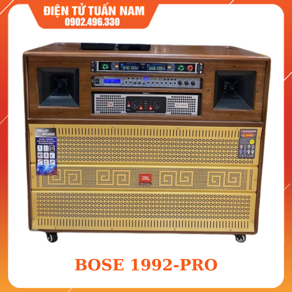 Loa Kéo Điện BOSE 1992-PRO. Dàn karaoke cao cấp