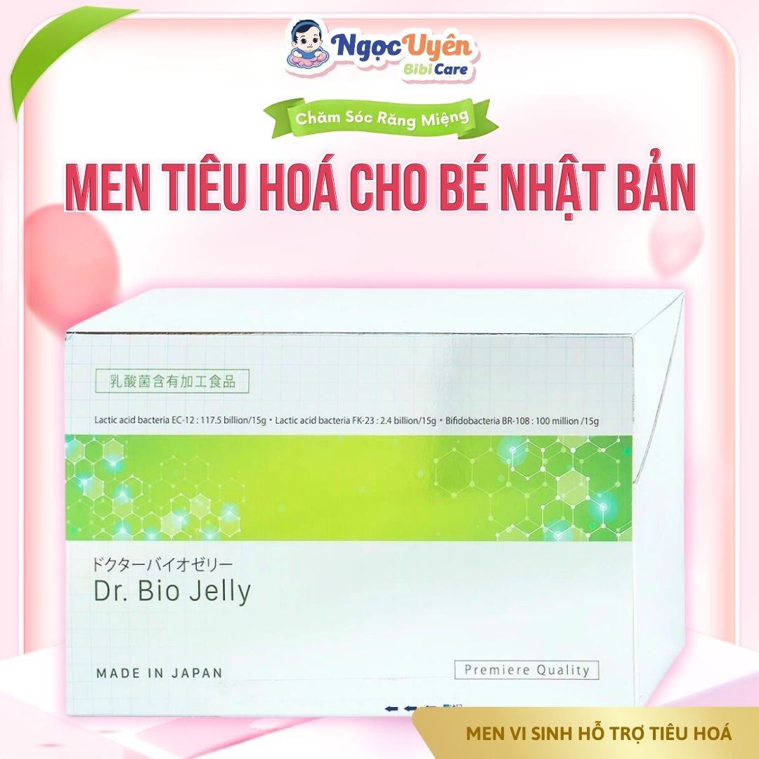 Men Tiêu Hoá Cho Bé Nhật Bản -  Men Vi Sinh Hỗ Trợ Tiêu Hoá  Cho Trẻ Em Và Người Lớn Dạng Thạch