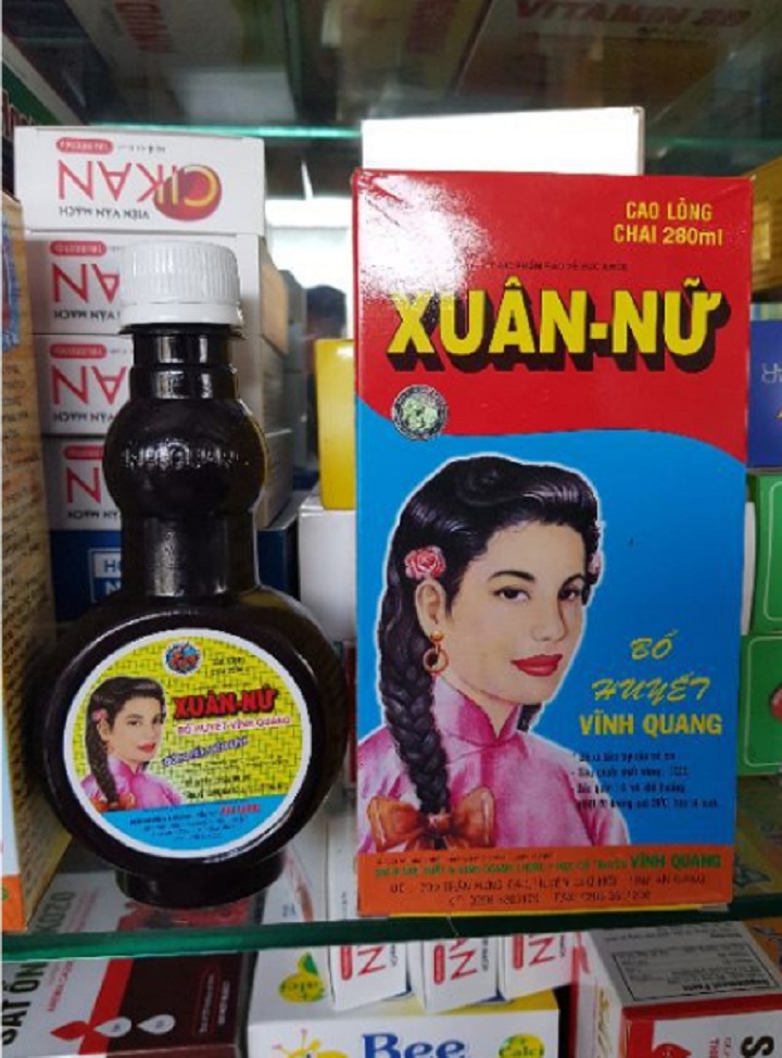 Xuân nữ bổ huyết nước 280ML – GIÚP BỔ HUYẾT
