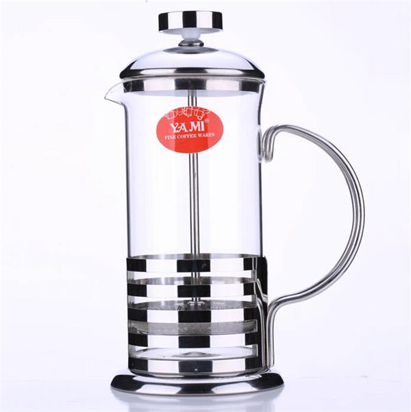 French Press Tay Cầm Inox Yami 600ml