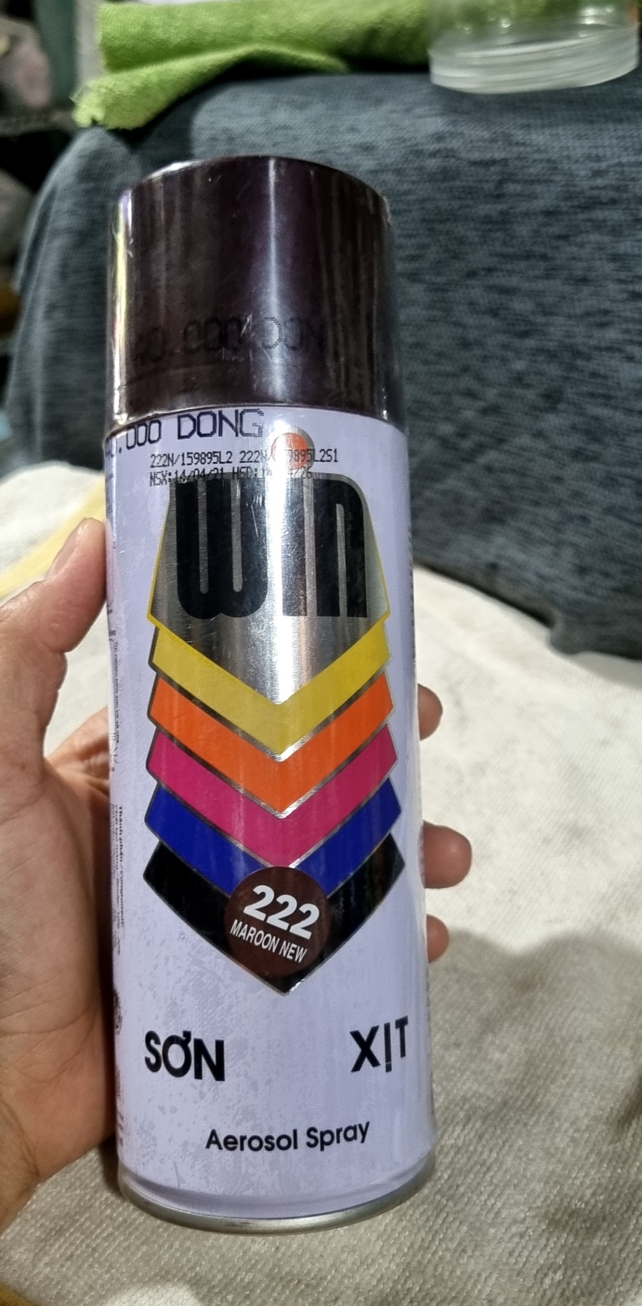 Sơn xịt màu nâu a222 win