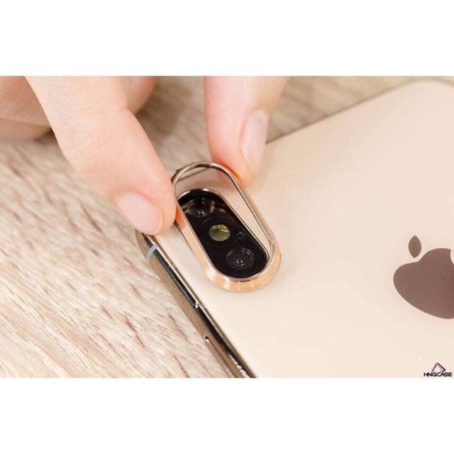 Bộ khung bảo vệ camera - bộ bảo vệ camera + chân sạc + nút home cảm ứng cho iphone