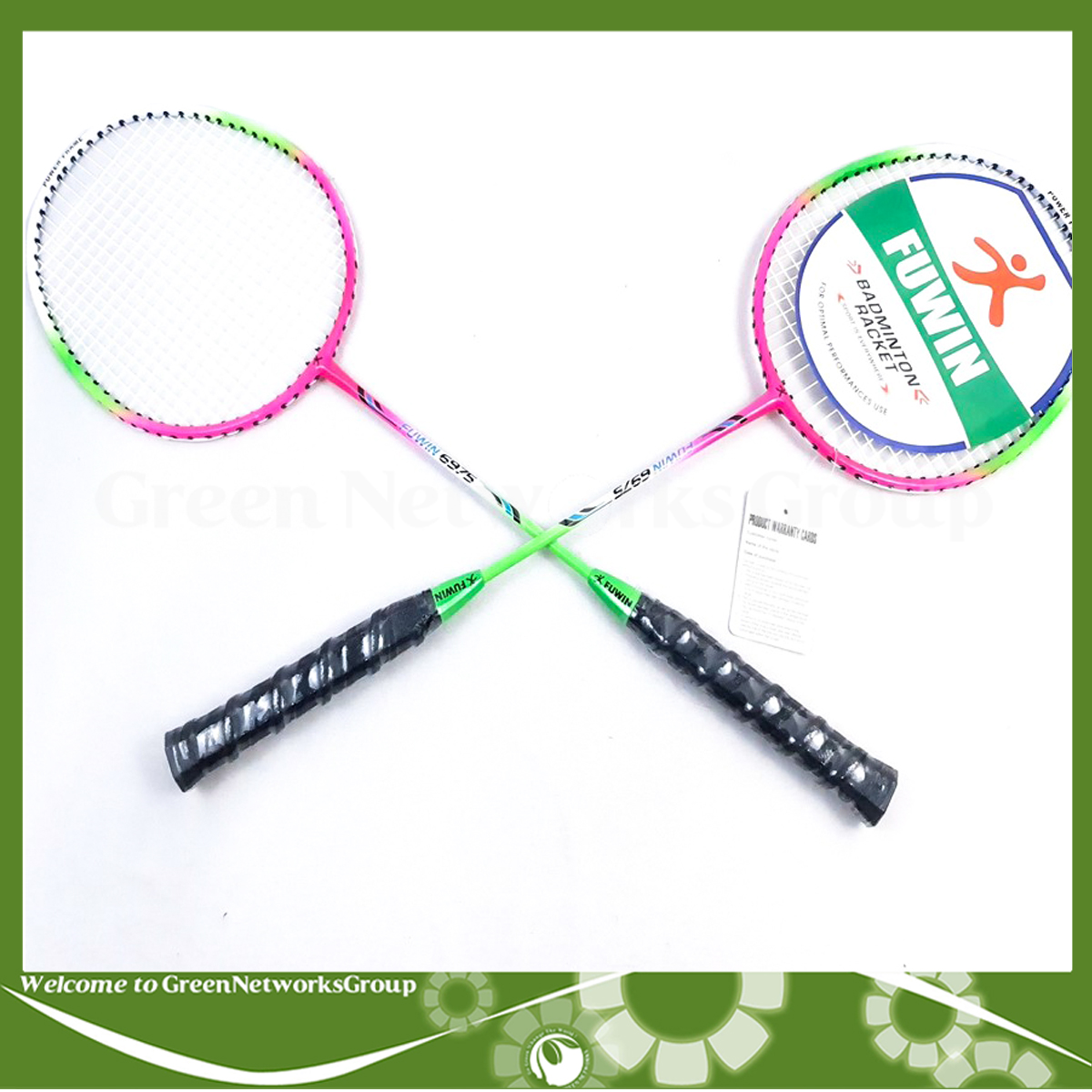 Vợt cầu lông fuwin 6975 badminton racket greennetworks