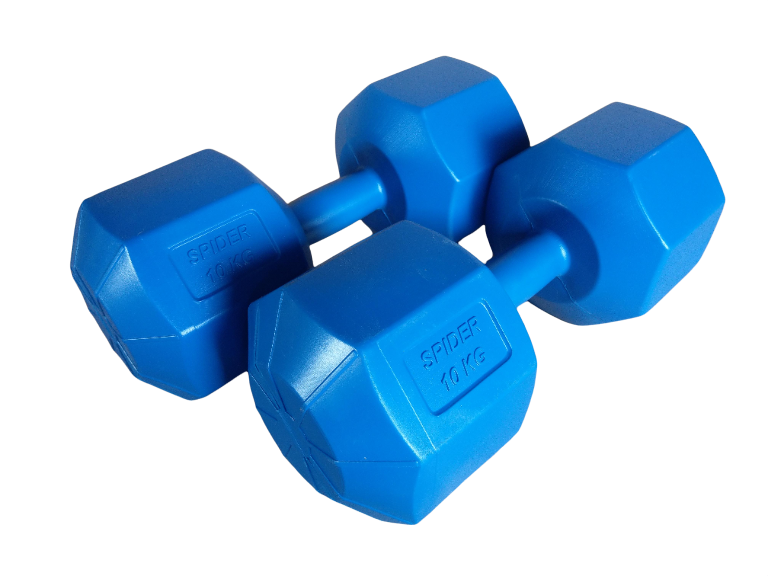 Bộ 2 tạ tay nhựa vn 10 kg