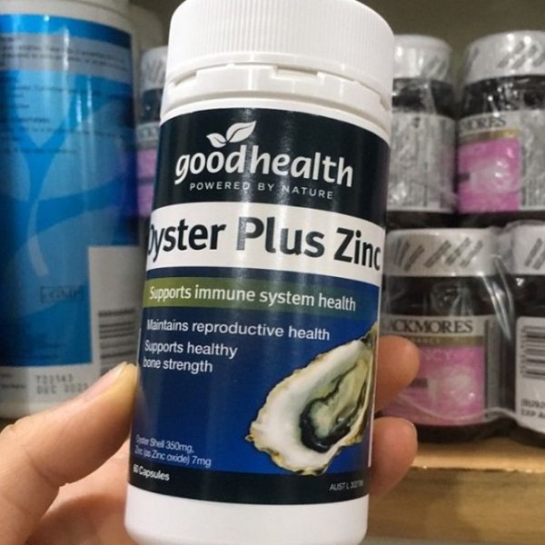 Tinh chất hàu Úc Oyster Plus Zinc Goodhealth - 488