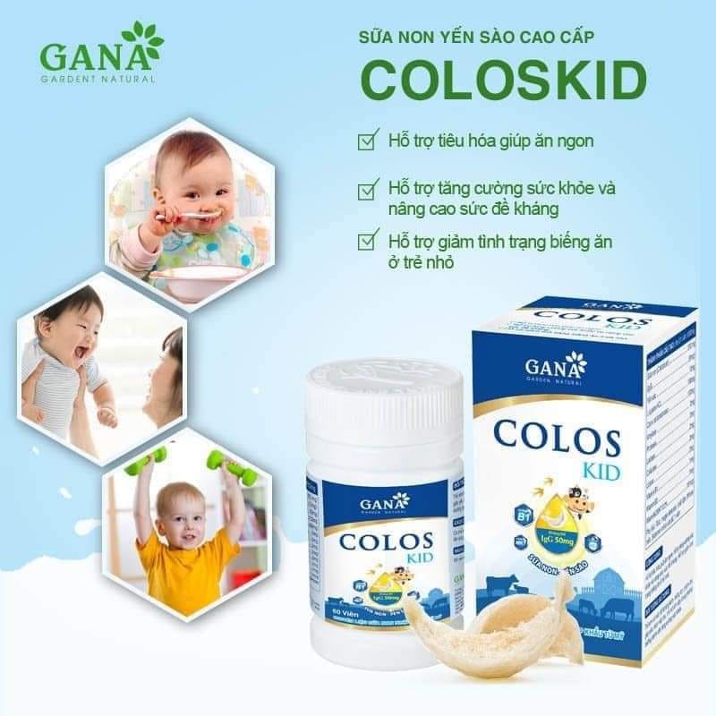 Sữa non yến xào Colos Kid