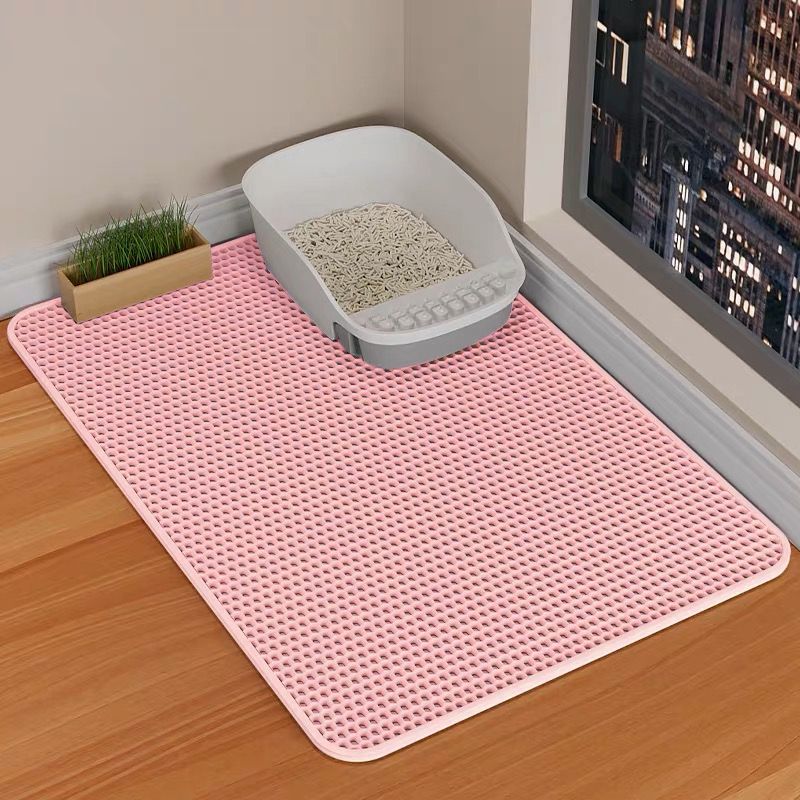🔥 🔥 【30-120Cm】Cat Litter Mat Cat Litter Mat Cat Litter Mat Cat Litter Mat Cat Litter Mat Cat Litter Mat Large Size Cat Litter Mat，Anti-Splash Mat，High Quality Material, Anti-Slip Cat Litter Mat - 5