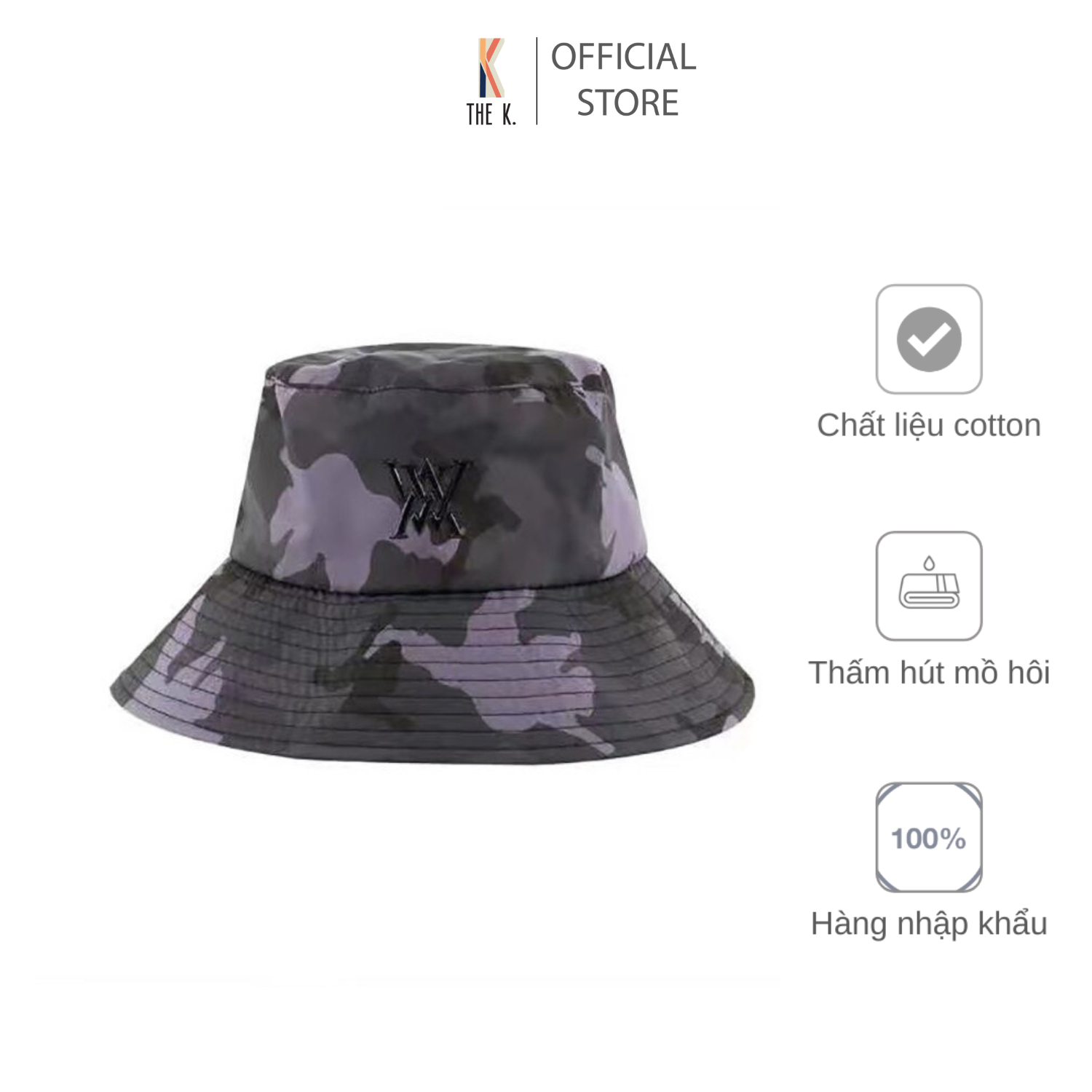 Mũ chơi golf thêu chữ - Hat