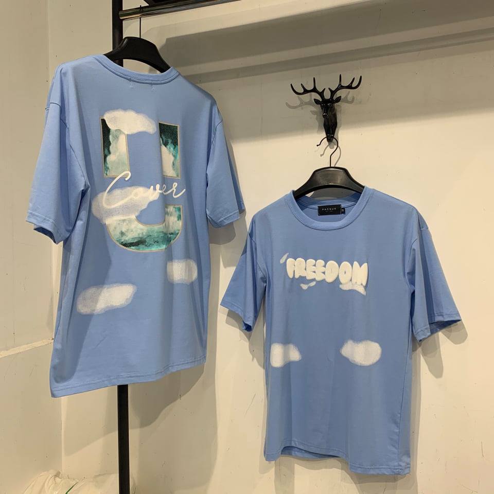 Áo thun freedom uncover form rộng tay lỡ unisex - áo thun phông nam nữ oversize đẹp ulzzang hàn quốc 2020 | valu store