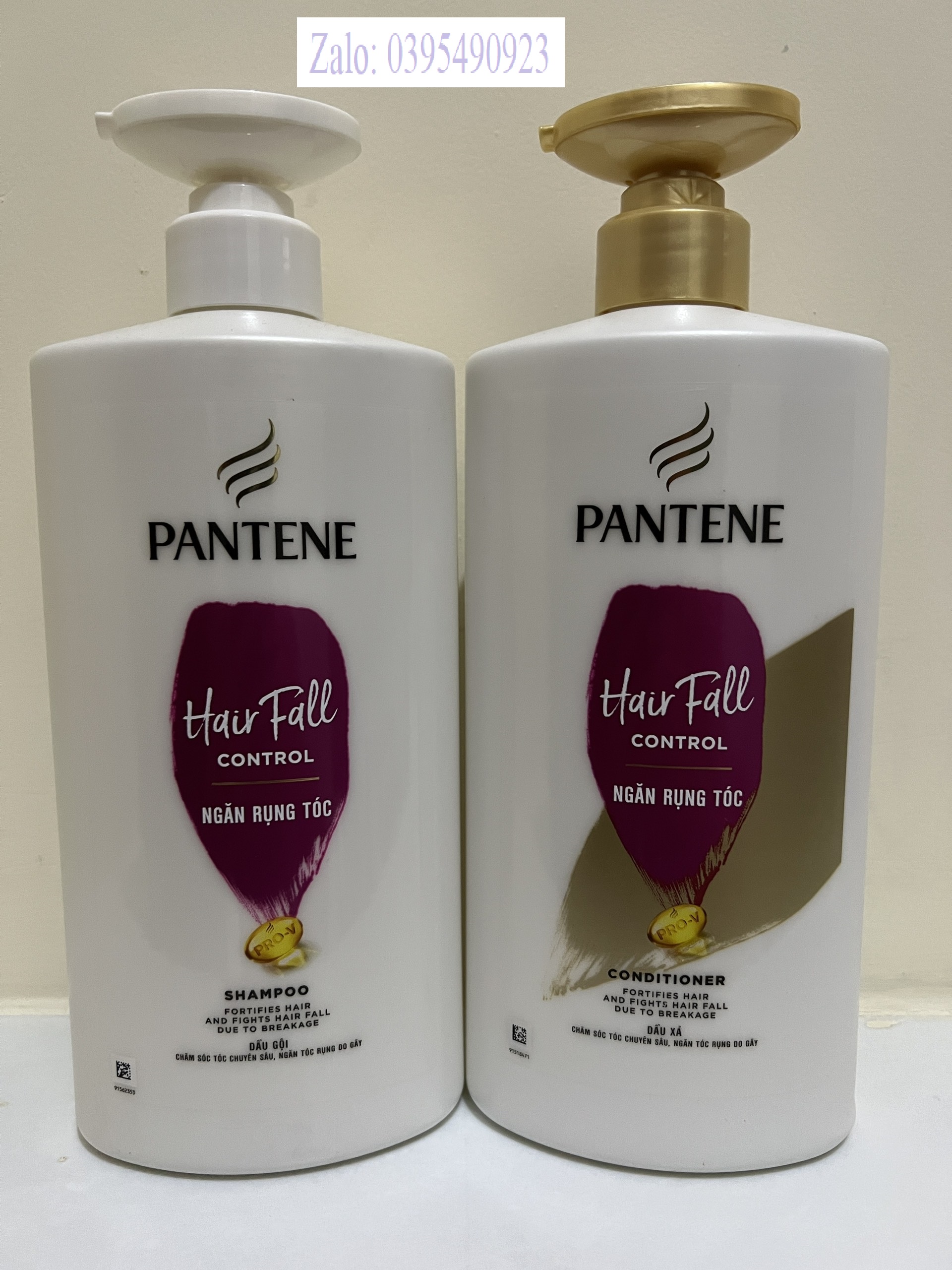 [HCM]Combo Dầu gội Pantene ngăn rụng tóc 650ml + Dầu xả Pantene ngăn rụng tóc 650G (Mẫu Mới Date 2025)