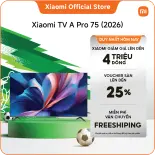 [QLED 4K] Xiaomi TV A Pro Series 43''/55''/65''/75'' 2026 Smart Google TV | Tần số quét 120Hz| Dolby Atmos |  Bảo Hành 2 Năm - Hàng Chính Hãng