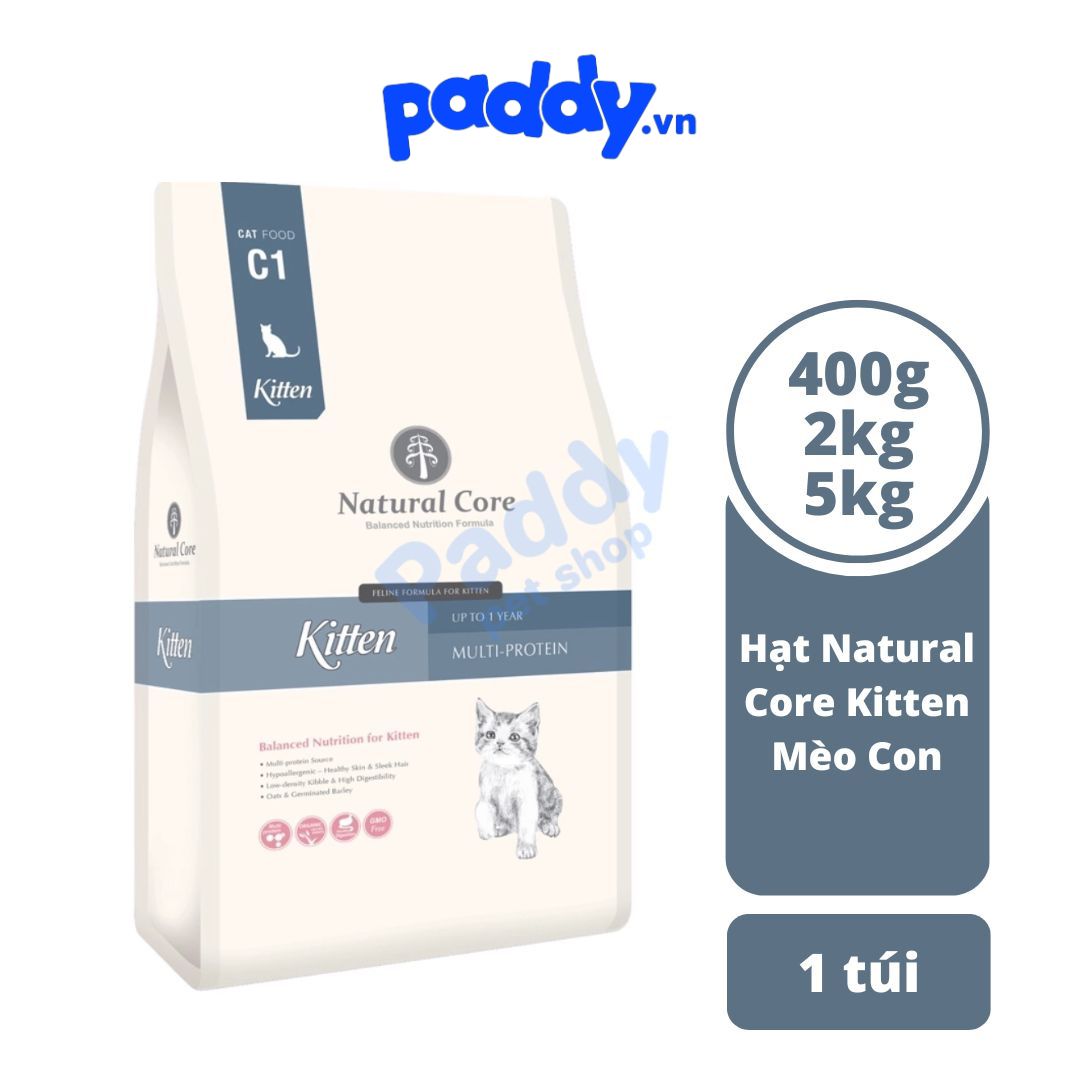 Hạt Mèo Con Hữu Cơ Natural Core Kitten