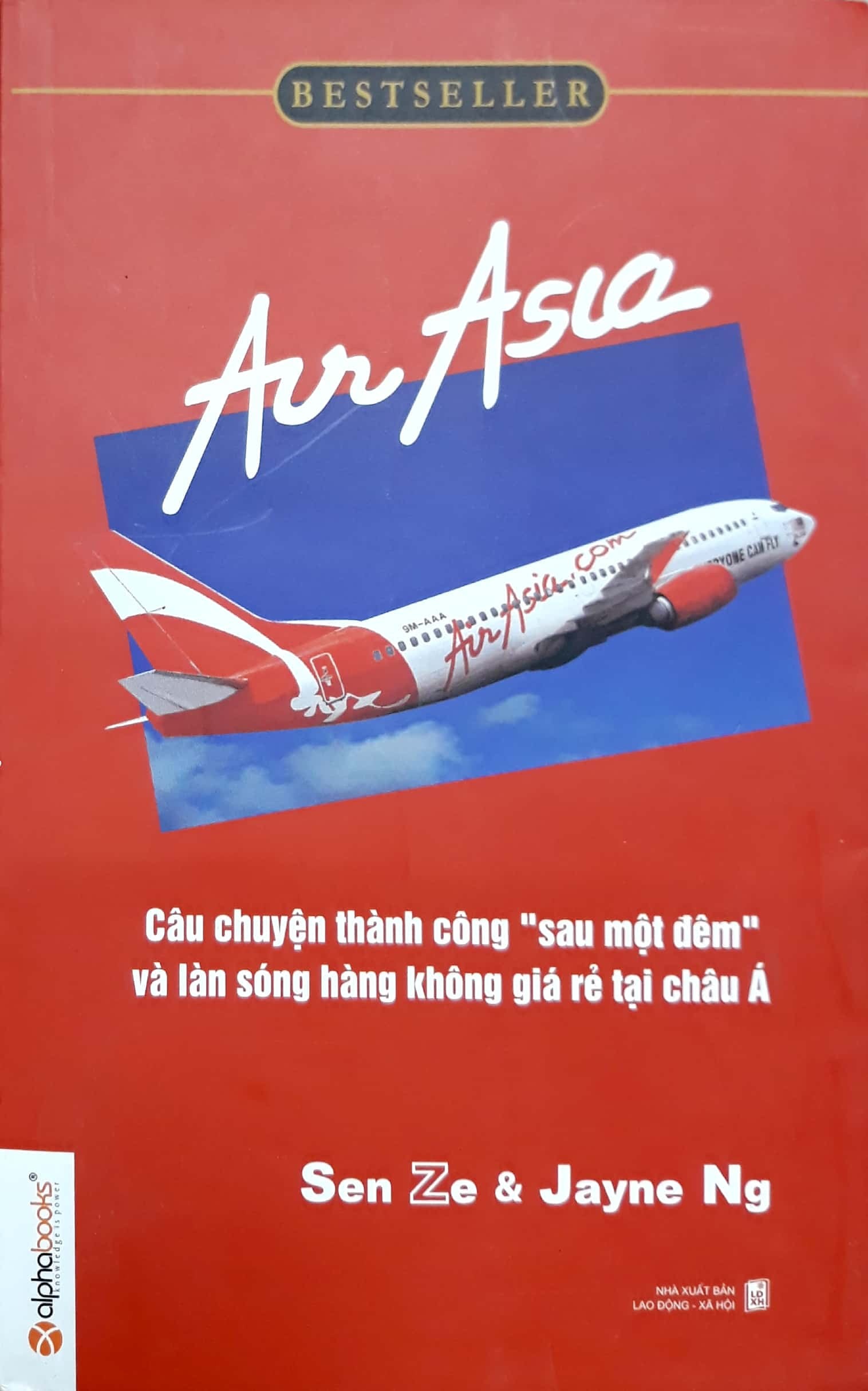 Sách - AirAsia Story -Câu chuyện thành công sau một đêm 79k