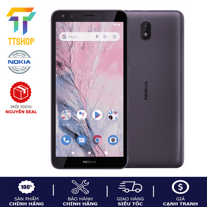 Điện thoại Nokia C01 Plus (2GB/16GB) Hộp nguyên seal - Hàng chính hãng
