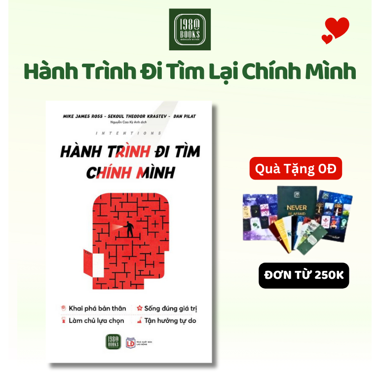 Sách - INTENTIONS: Hành Trình Đi Tìm Lại Chính Mình - 1980bookshn