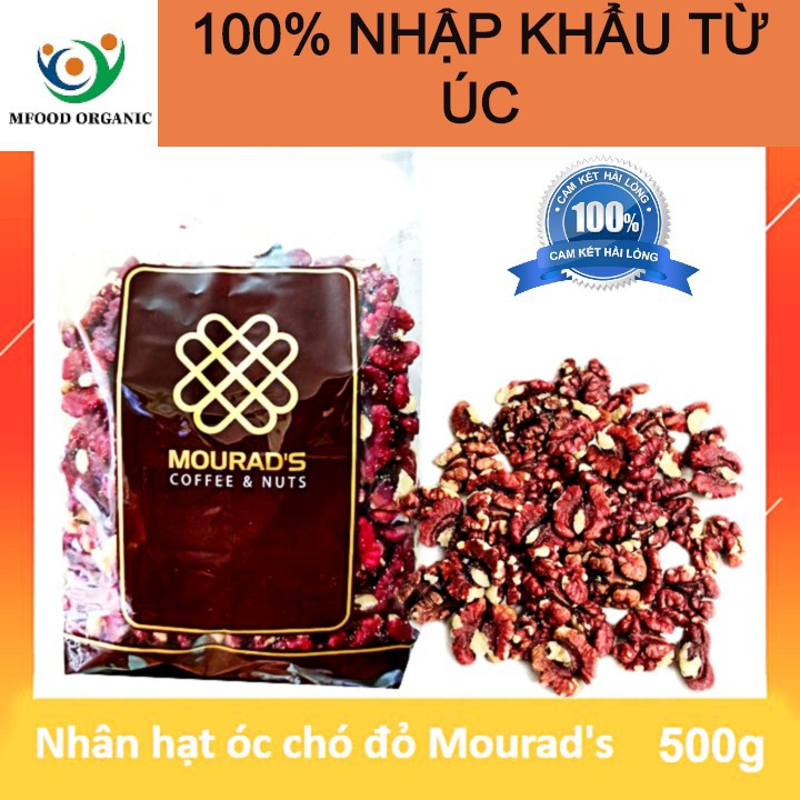 [HCM]454g Nhân Óc chó Đỏ Nhập khẩu Mourad