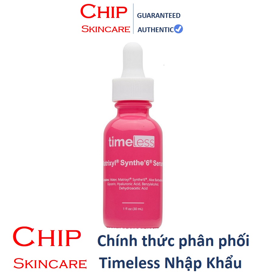 Chống Lão Hóa Serum Timeless Matrixyl S6 30ml Chip Skincare