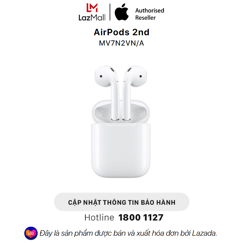 Tai Nghe Bluetooth Apple AirPods 2nd Generation