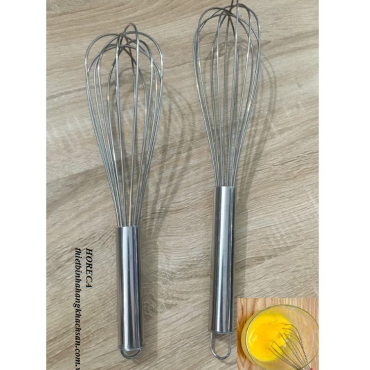 Cây đánh trứng bằng inox, dụng cụ đánh trộn trứng cho bếp