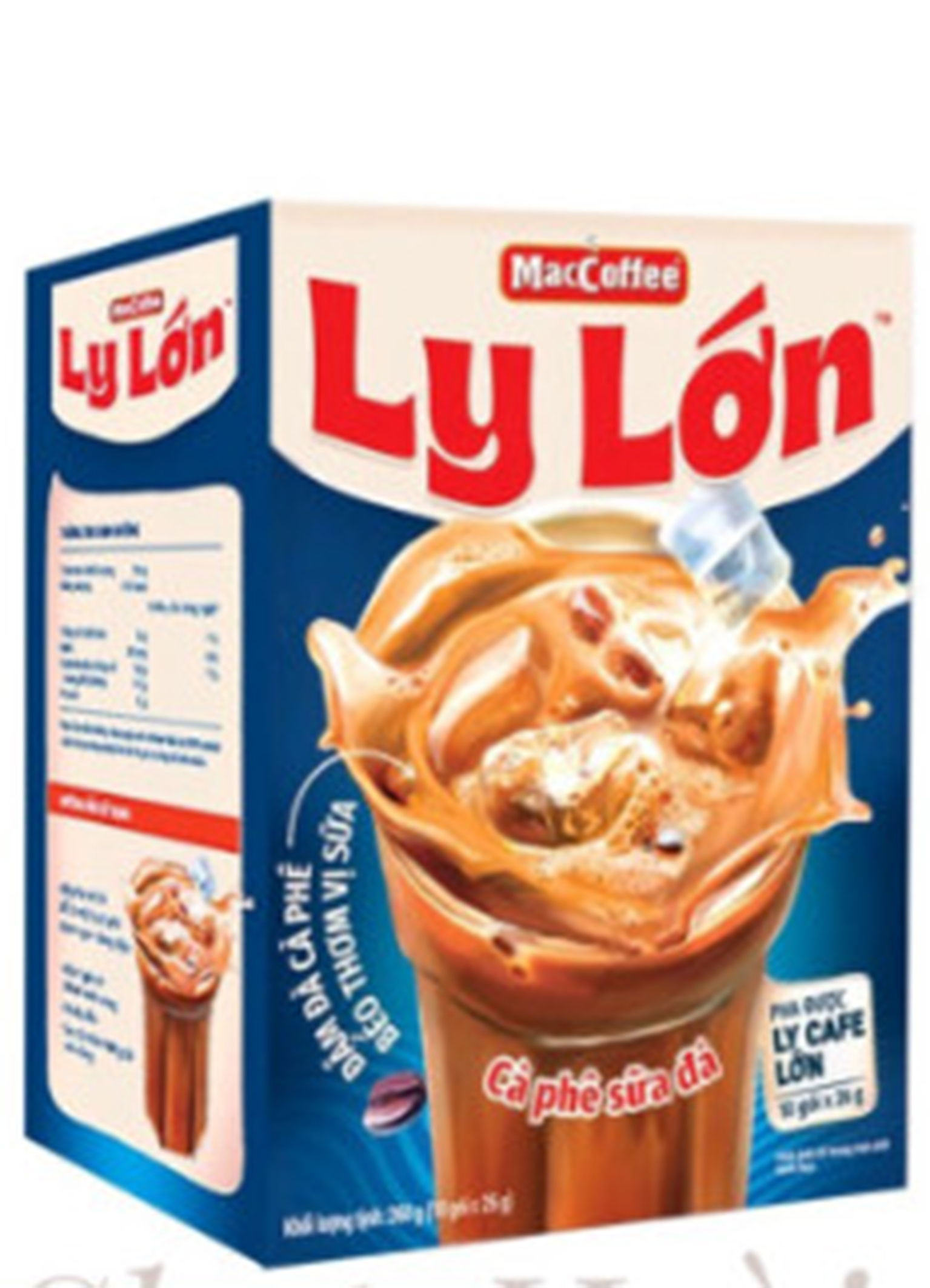 Cà phê ly lớn .