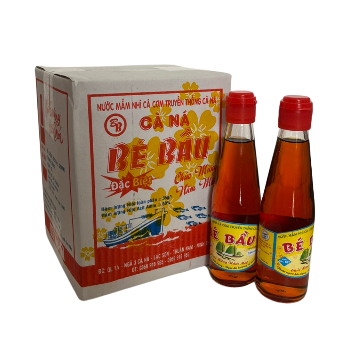 Thùng 9 chai 250ml| Nước mắm nhỉ cá cơm bé bầu loại ngon nhất