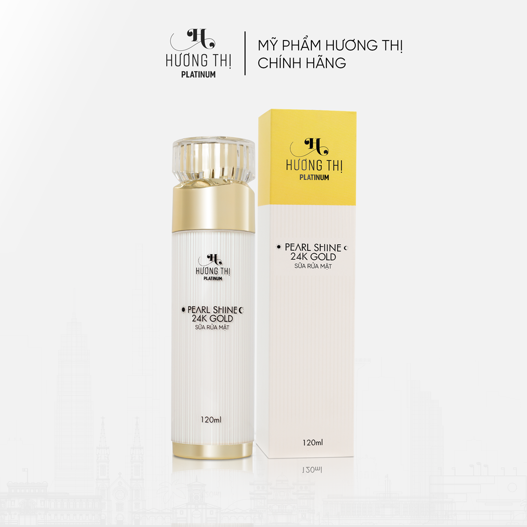 Sữa Rửa Mặt 24k Gold Hương Thị 120ml