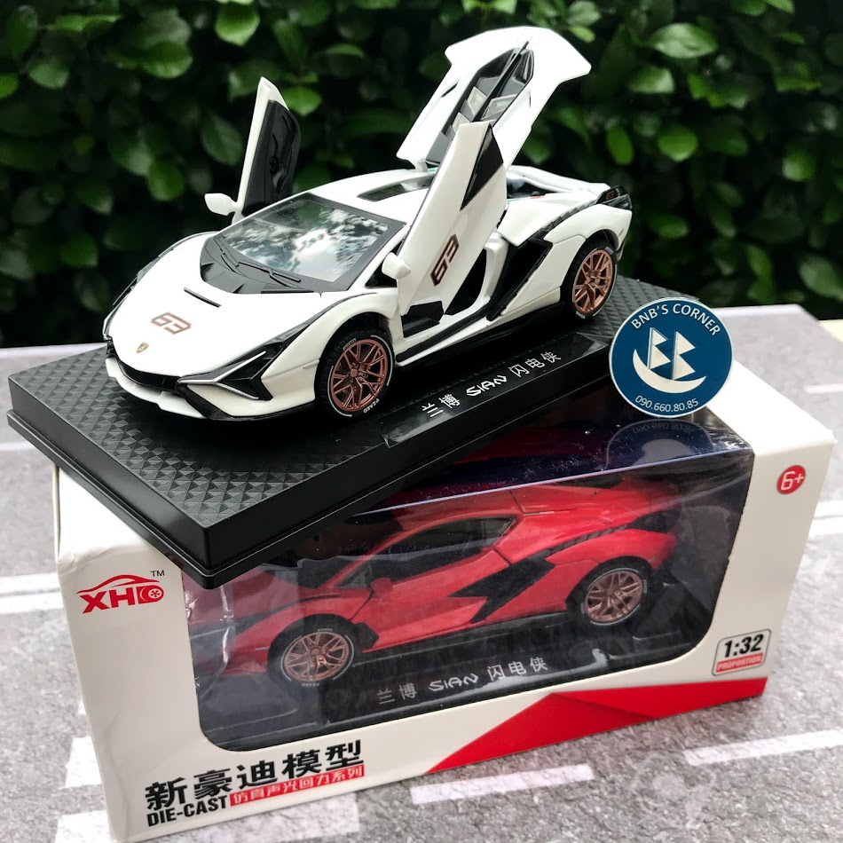 |BNBs Corner| Xe mô hình Lamborghini SIAN FKP 37 tỉ lệ 1:32 Full box