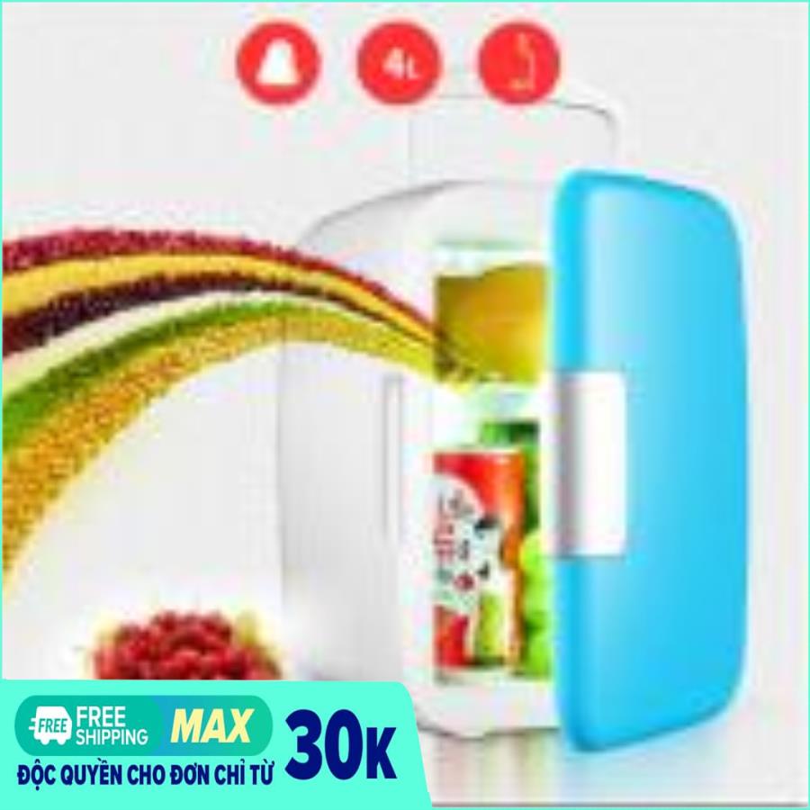 Tủ lạnh, tủ mát mini car oto xe hơi 4L - 2 chiều nóng lạnh Vegashop (Màu ngẫu nhiên) Dòng sản phẩm: SMT-4L Điện áp : DC 12V